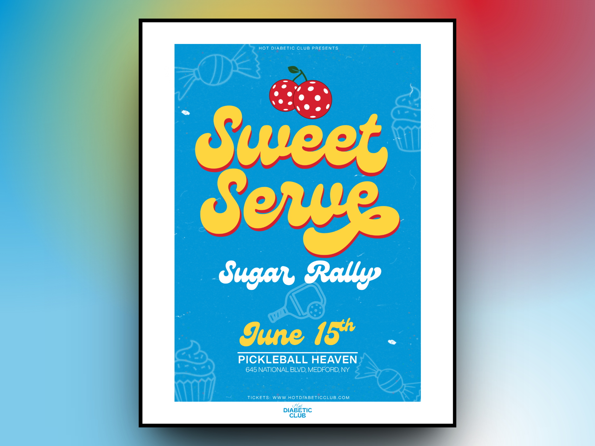 Sweet Serve Event Flyer