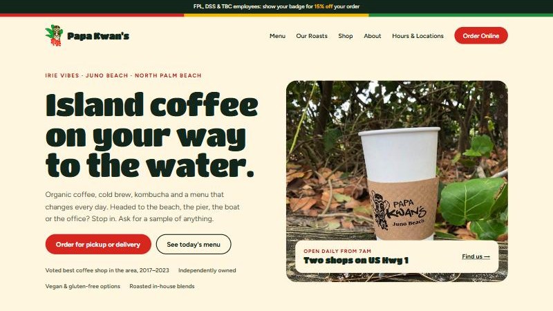 Papa Kwan's website